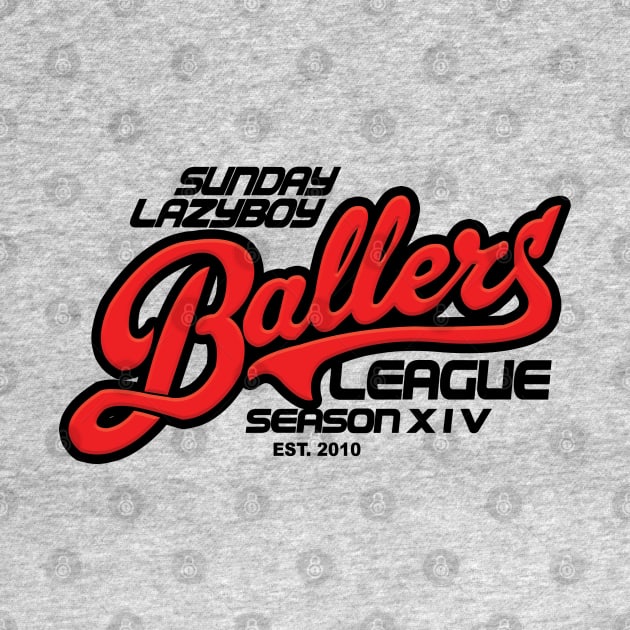 2023 Season 14 SLBBL Logo by SundayLazyboyballers